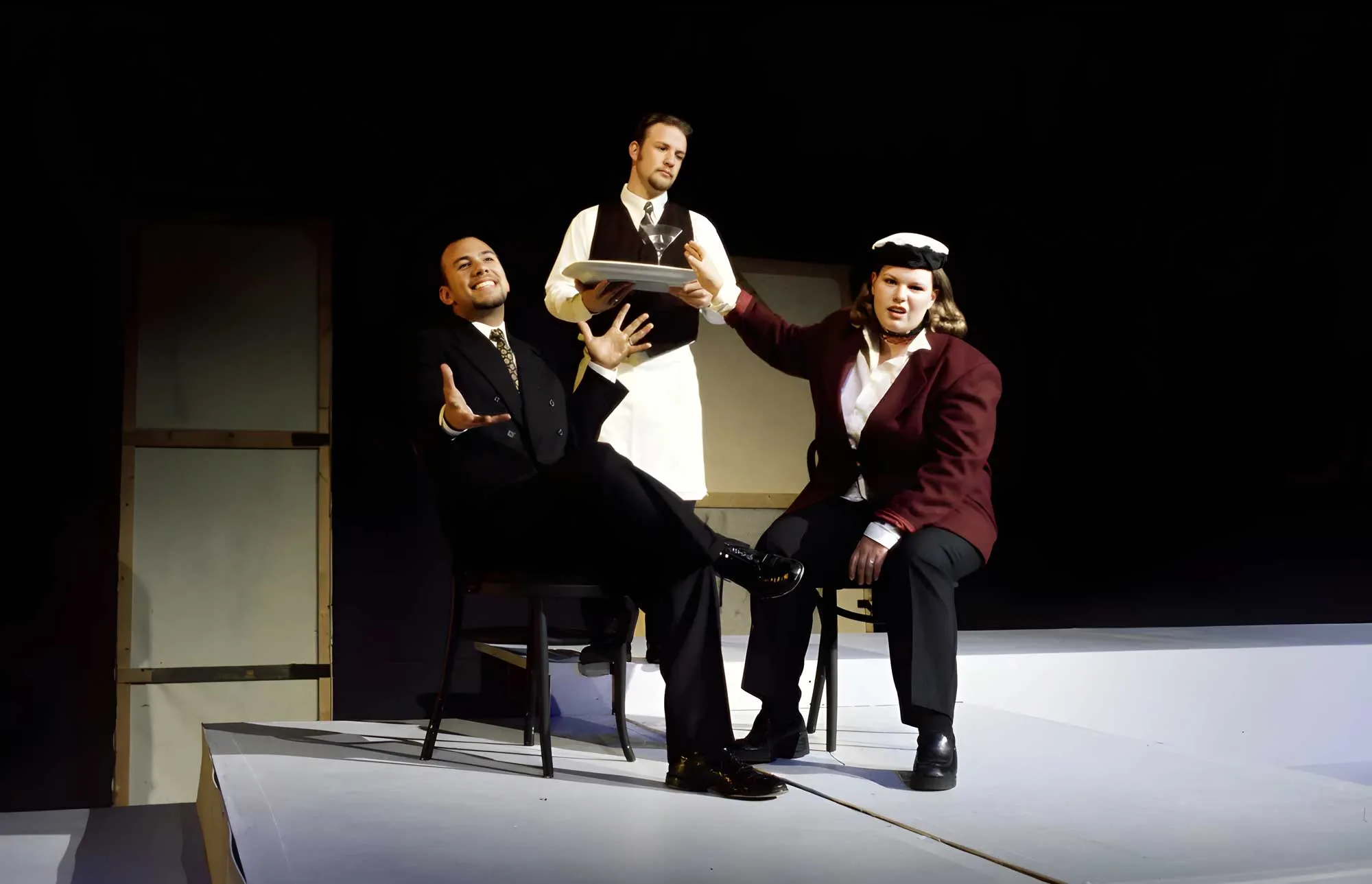 Stage production photo: Side by Side